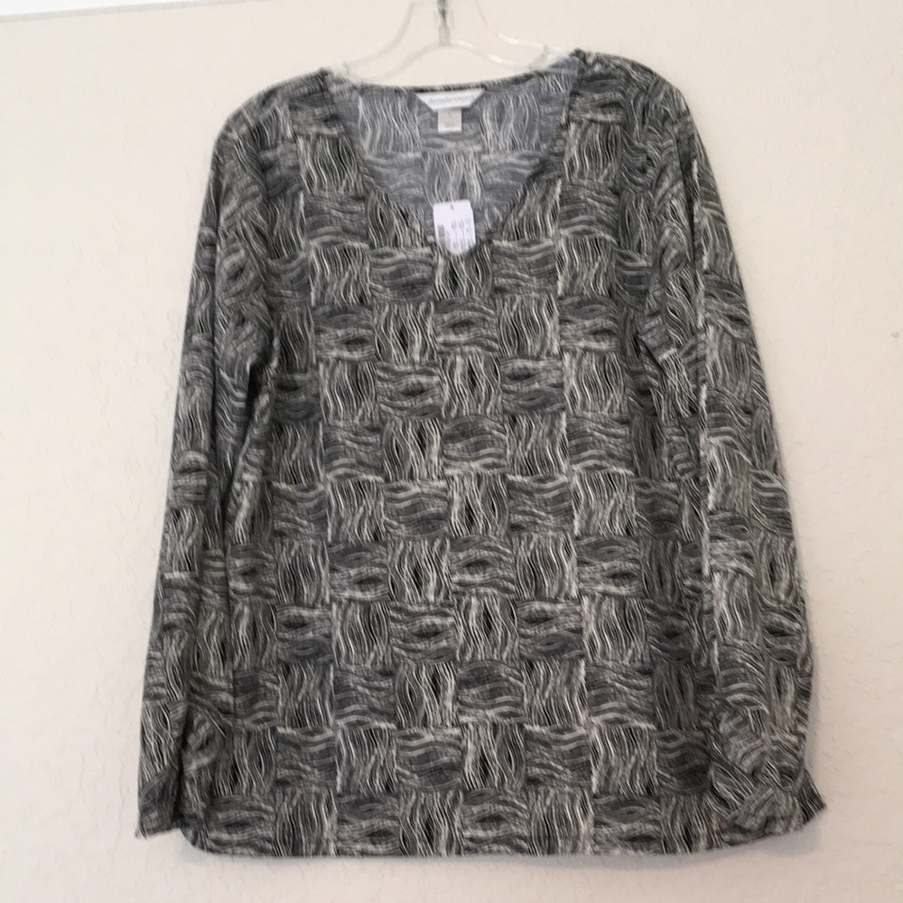 Christopher&Banks-NWTPullover Blouse-Size Medium